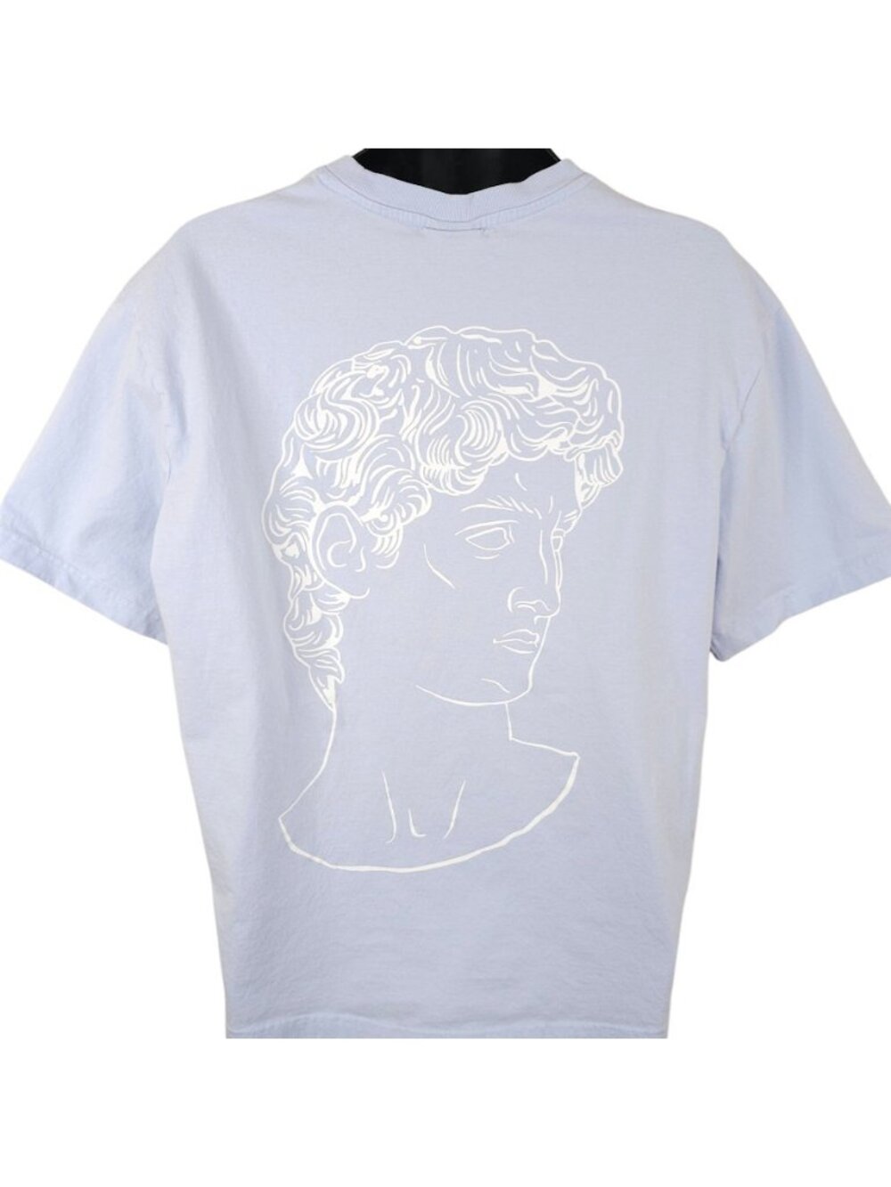 David Michelangelo T Shirt Mens Size Large Blue Relaxed Fit Art Tee - Picture 4 of 7